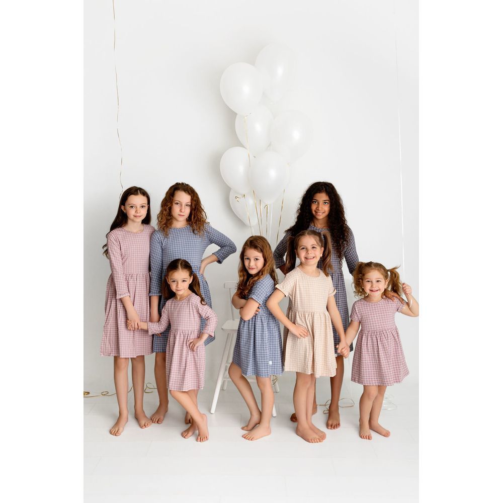 Pouf Baby's Grid Dress
